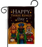 Three Kings Day - Nativity Winter Vertical Impressions Decorative Flags HG137099 Made In USA