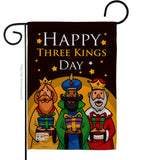 Three Kings Day - Nativity Winter Vertical Impressions Decorative Flags HG137099 Made In USA