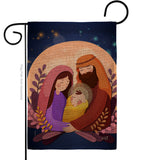 Nativity Night - Nativity Winter Vertical Impressions Decorative Flags HG137268 Made In USA