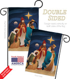 Three King - Nativity Winter Vertical Impressions Decorative Flags HG192261 Made In USA