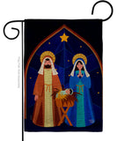 Nativity of Jesus - Nativity Winter Vertical Impressions Decorative Flags HG192687 Made In USA