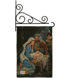 Nativity - Nativity Winter Vertical Impressions Decorative Flags HG114090 Made In USA