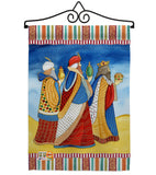 Three Wise Men - Nativity Winter Vertical Impressions Decorative Flags HG114212 Made In USA