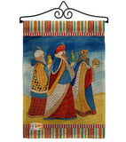 Three Wise Men - Nativity Winter Vertical Impressions Decorative Flags HG114212 Made In USA