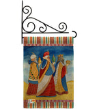 Three Wise Men - Nativity Winter Vertical Impressions Decorative Flags HG114212 Made In USA