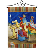 Three Kings - Nativity Winter Vertical Impressions Decorative Flags HG114213 Made In USA