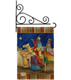 Three Kings - Nativity Winter Vertical Impressions Decorative Flags HG114213 Made In USA