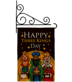 Three Kings Day - Nativity Winter Vertical Impressions Decorative Flags HG137099 Made In USA