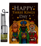 Three Kings Day - Nativity Winter Vertical Impressions Decorative Flags HG137099 Made In USA