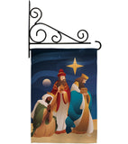 Three King - Nativity Winter Vertical Impressions Decorative Flags HG192261 Made In USA