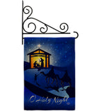 Star of Bethlehem - Nativity Winter Vertical Impressions Decorative Flags HG192298 Made In USA