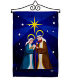 Birth Of King - Nativity Winter Vertical Impressions Decorative Flags HG192710 Made In USA