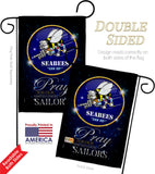 Pray United States Sailors - Military Americana Vertical Impressions Decorative Flags HG120070 Made In USA