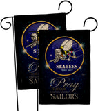 Pray United States Sailors - Military Americana Vertical Impressions Decorative Flags HG120070 Made In USA