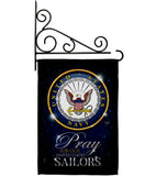 Pray United States Sailors - Military Americana Vertical Impressions Decorative Flags HG120066 Made In USA