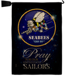 Pray United States Sailors - Military Americana Vertical Impressions Decorative Flags HG120070 Made In USA