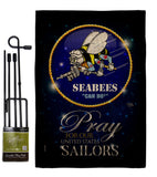 Pray United States Sailors - Military Americana Vertical Impressions Decorative Flags HG120070 Made In USA