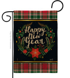 Winter New Year - New Year Winter Vertical Impressions Decorative Flags HG137222 Made In USA