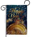 Countdown New Year - New Year Winter Vertical Impressions Decorative Flags HG137335 Made In USA