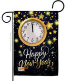 New Year Countdown - New Year Winter Vertical Impressions Decorative Flags HG192142 Made In USA
