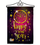 Unforgettable New Year - New Year Winter Vertical Impressions Decorative Flags HG137131 Made In USA