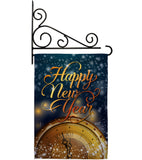 Countdown New Year - New Year Winter Vertical Impressions Decorative Flags HG137335 Made In USA