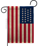 United States (1845–1846) - Nationality Flags of the World Impressions Decorative Flags HG141107 Made In USA