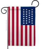United States (1845–1846) - Nationality Flags of the World Impressions Decorative Flags HG141107 Made In USA