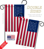 United States (1851–1858) - Nationality Flags of the World Impressions Decorative Flags HG141111 Made In USA