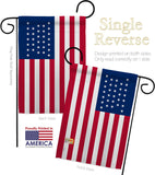 United States (1851–1858) - Nationality Flags of the World Impressions Decorative Flags HG141111 Made In USA