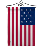 Flag of the United States (1777–1795) - Nationality Flags of the World Impressions Decorative Flags HG141099 Made In USA