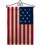 Flag of the United States (1777–1795) - Nationality Flags of the World Impressions Decorative Flags HG141099 Made In USA