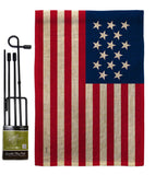 United States (1795-1818) - Nationality Flags of the World Impressions Decorative Flags HG141100 Made In USA