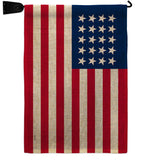 United States (1818-1819) - Nationality Flags of the World Impressions Decorative Flags HG141101 Made In USA