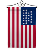 United States (1819–1820) - Nationality Flags of the World Impressions Decorative Flags HG141102 Made In USA