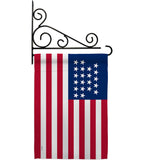 United States (1819–1820) - Nationality Flags of the World Impressions Decorative Flags HG141102 Made In USA