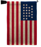 United States (1819–1820) - Nationality Flags of the World Impressions Decorative Flags HG141102 Made In USA