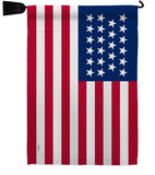 United States (1820–1822) - Nationality Flags of the World Impressions Decorative Flags HG141103 Made In USA