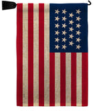 United States (1820–1822) - Nationality Flags of the World Impressions Decorative Flags HG141103 Made In USA