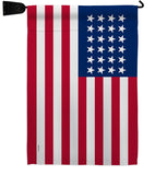 United States (1822-1836) - Nationality Flags of the World Impressions Decorative Flags HG141104 Made In USA