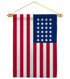 United States (1822-1836) - Nationality Flags of the World Impressions Decorative Flags HG141104 Made In USA