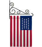 United States (1837–1845) - Nationality Flags of the World Impressions Decorative Flags HG141106 Made In USA