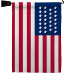 United States (1845–1846) - Nationality Flags of the World Impressions Decorative Flags HG141107 Made In USA