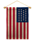 United States (1845–1846) - Nationality Flags of the World Impressions Decorative Flags HG141107 Made In USA