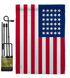 United States (1848–1851) - Nationality Flags of the World Impressions Decorative Flags HG141110 Made In USA