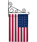 United States (1861-1863) - Nationality Flags of the World Impressions Decorative Flags HG141114 Made In USA