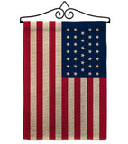 United States (1861-1863) - Nationality Flags of the World Impressions Decorative Flags HG141114 Made In USA