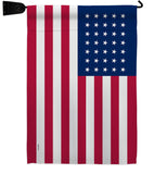 United States (1863-1865) - Nationality Flags of the World Impressions Decorative Flags HG141115 Made In USA