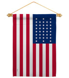 United States (1865–1867) - Nationality Flags of the World Impressions Decorative Flags HG141116 Made In USA