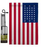 United States (1865–1867) - Nationality Flags of the World Impressions Decorative Flags HG141116 Made In USA